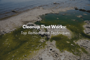 Thumbnail image for blog about top environmental remediation techniques for soil and groundwater cleanup