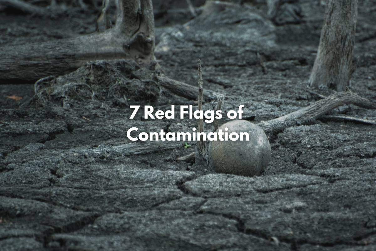 how does a site become contaminated