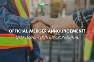 CRG Texas Environmental Services and DCH Environmental official merger announcement